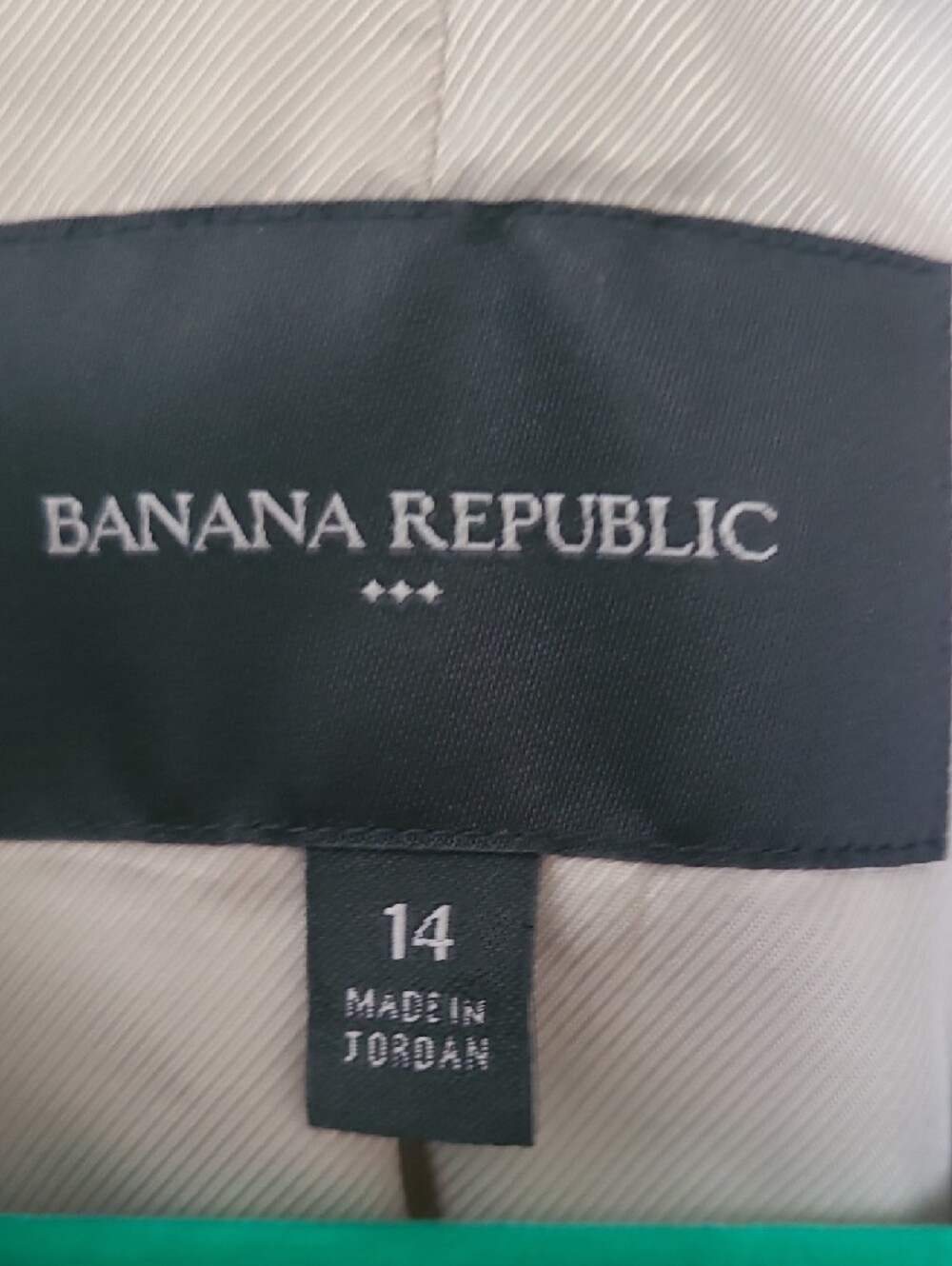 Banana Republic Striped Double-Breasted Blazer - Cream & Black - Picture 11 of 11